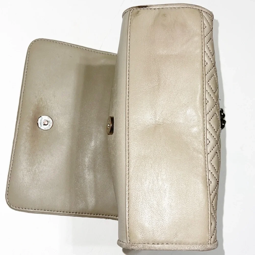 Tory Burch Fieming Leather Crossbody Handbag